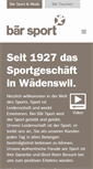 Mobile Screenshot of dive.baersport.ch